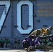 USS Carl Vinson flight deck barricade drills