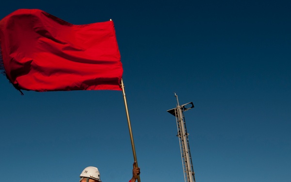 Sailors during USS Carl Vinson replenishment