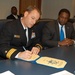 Charter signing ceremony in Jacksonville