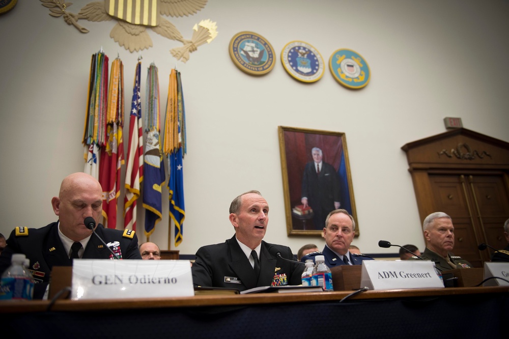 Adm. Greenert testifies before House committee