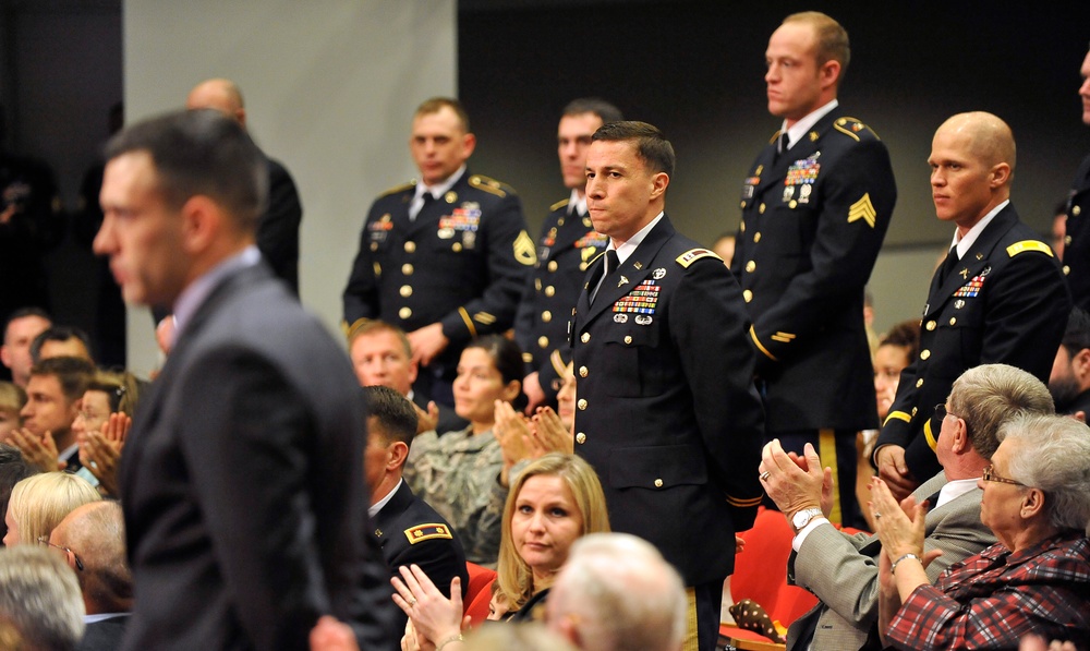 Romesha honored at Pentagon ceremony