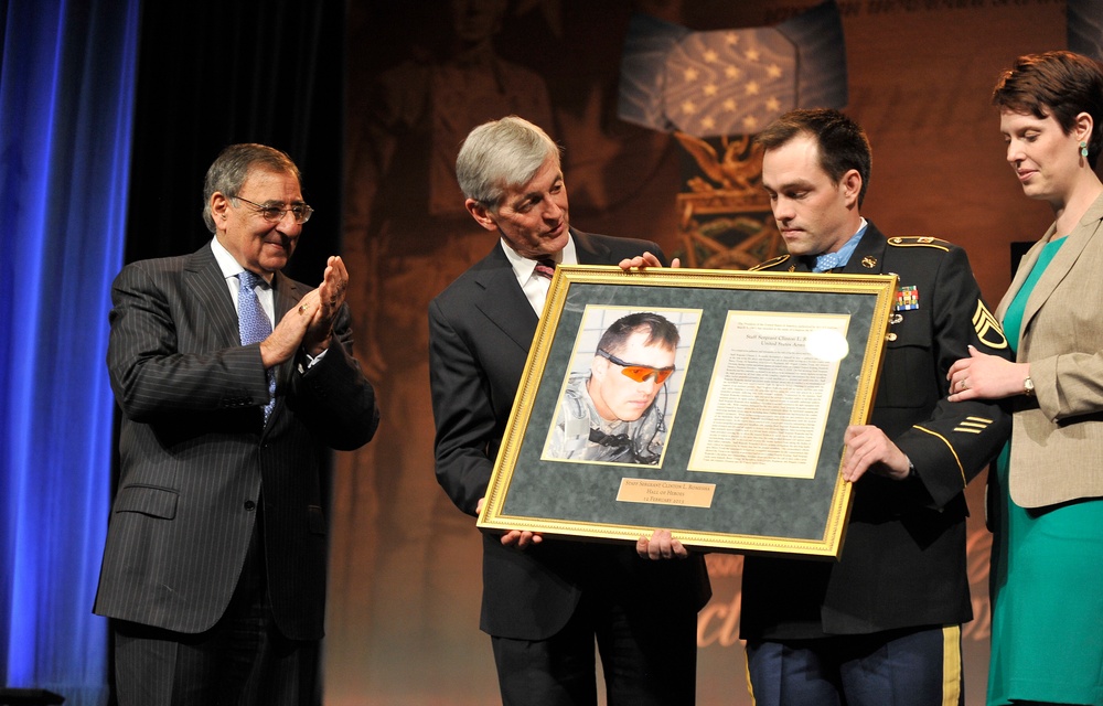 Romesha honored at Pentagon ceremony