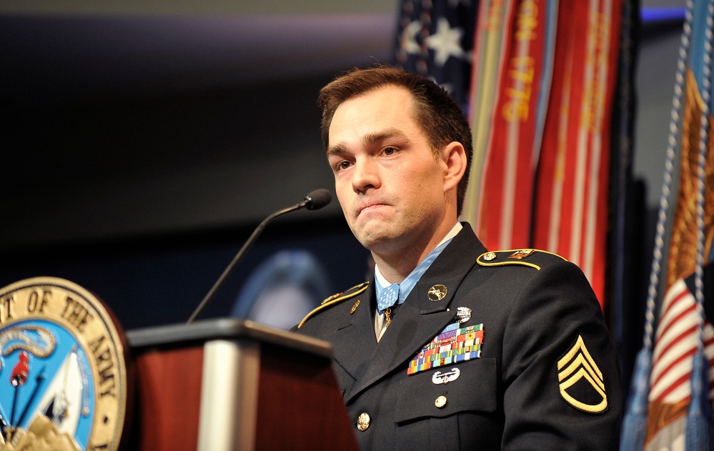 Romesha honored at Pentagon ceremony