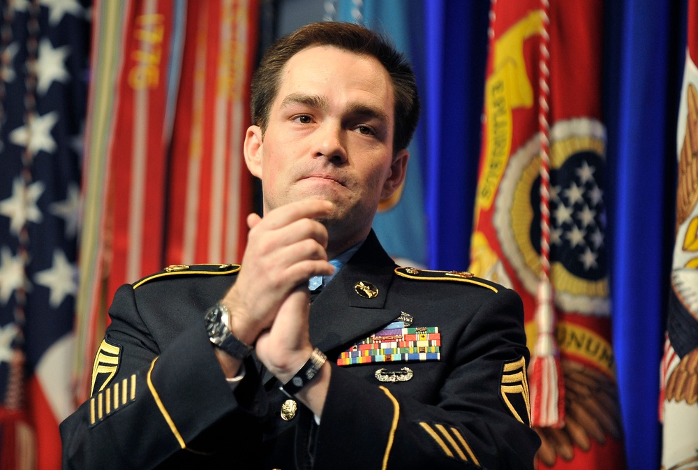 Romesha honored at Pentagon ceremony