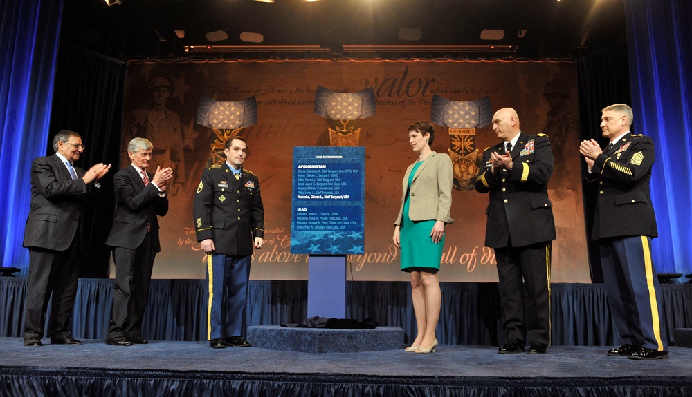 Romesha honored at Pentagon ceremony