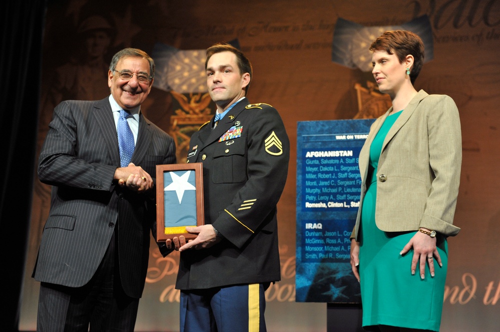 Romesha honored at Pentagon ceremony