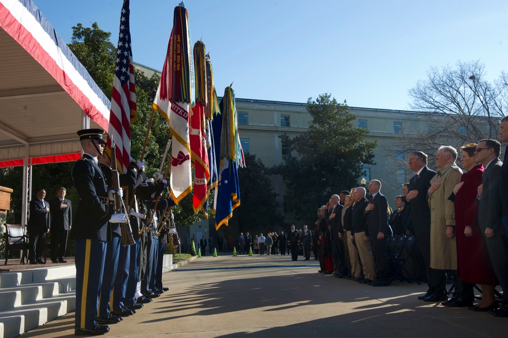 Farewell ceremony