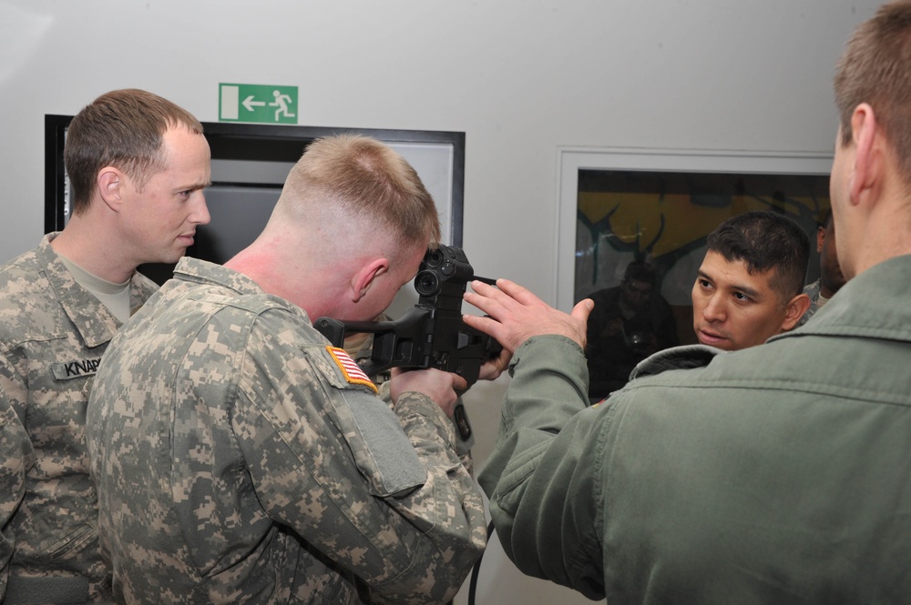 Quickstrike soldiers earn German Military Proficiency Badge
