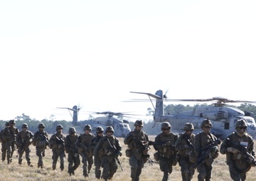 Air, ground Marines prepare for WTI