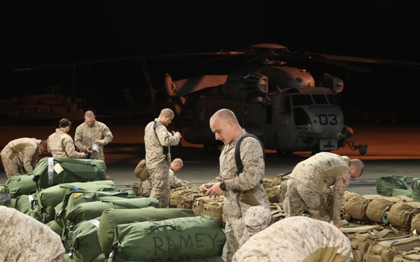 HMH-461 departs for Afghanistan