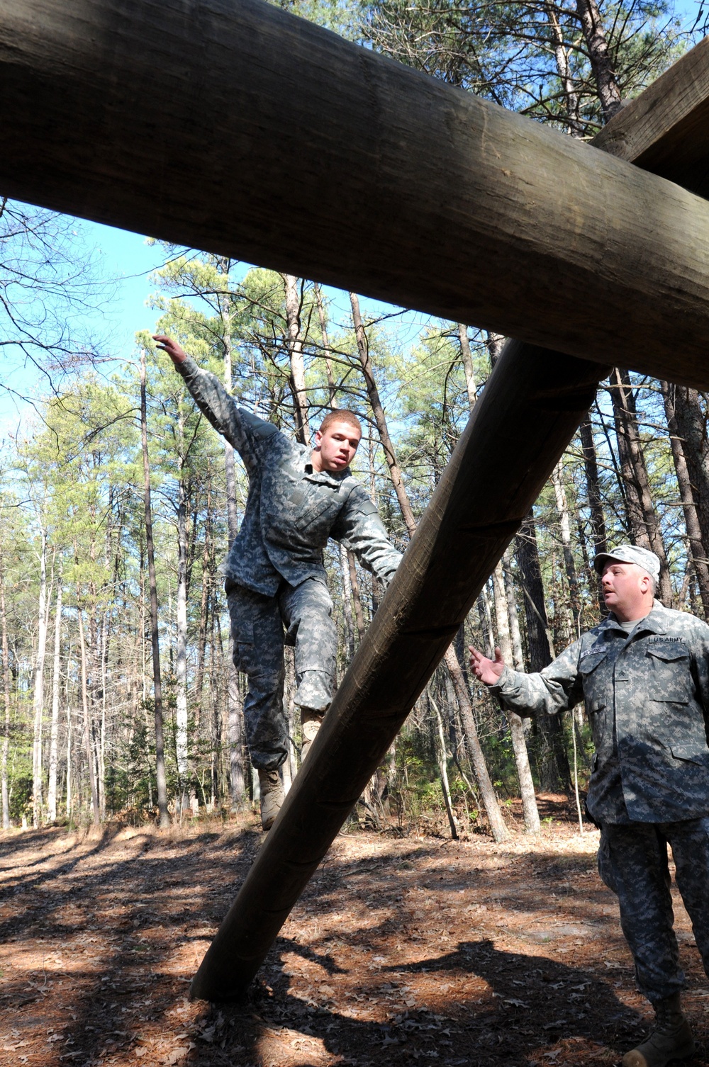 Bowie State University student competes in Army Reserve competition