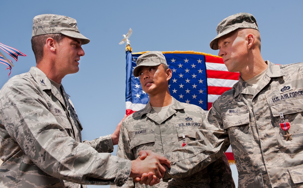 Travis airmen awarded Bronze Star Medals