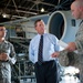 The honorable Terry Yonkers visits Travis AFB