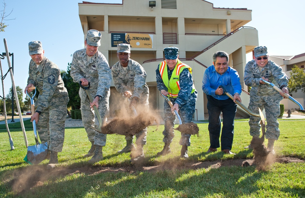 New dormitory ground-breaking ceremony