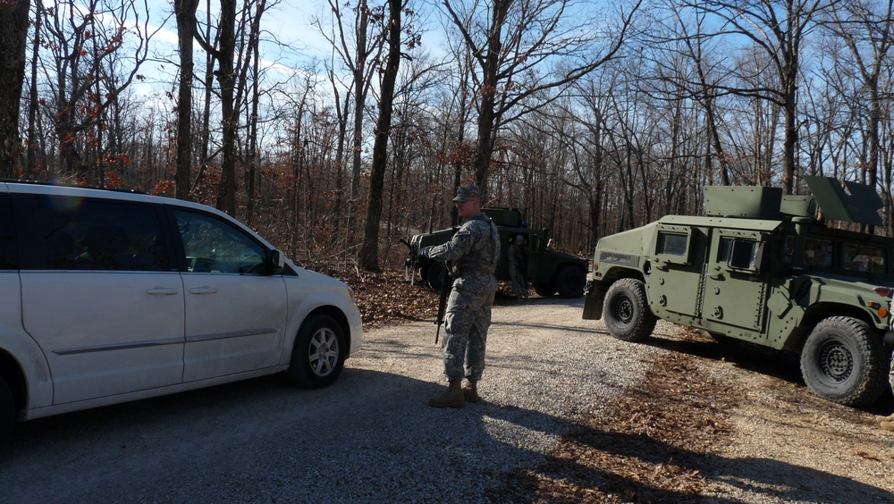 1137th Military Police Guardsmen conduct state emergency training