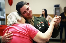 Servicemembers spread the Valentine spirit