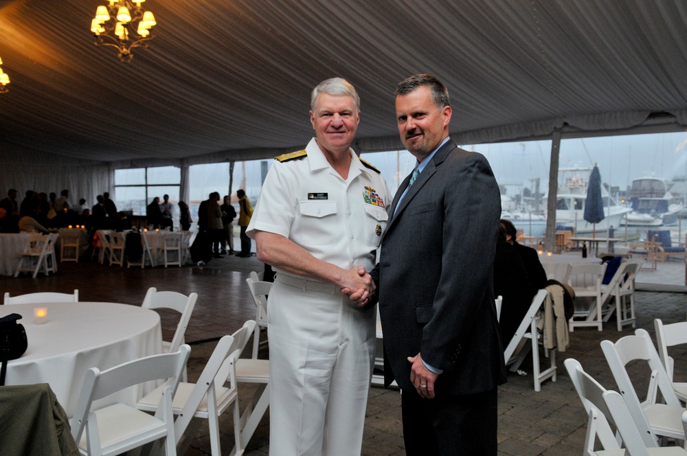 OceanTech Expo sunset reception