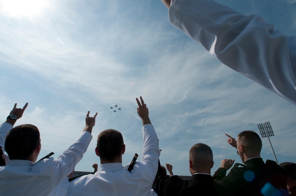 US Naval Academy's Class of 2011 graduation