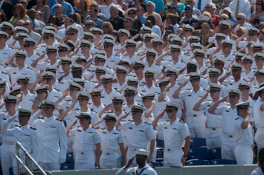 US Naval Academy's Class of 2011 graduation