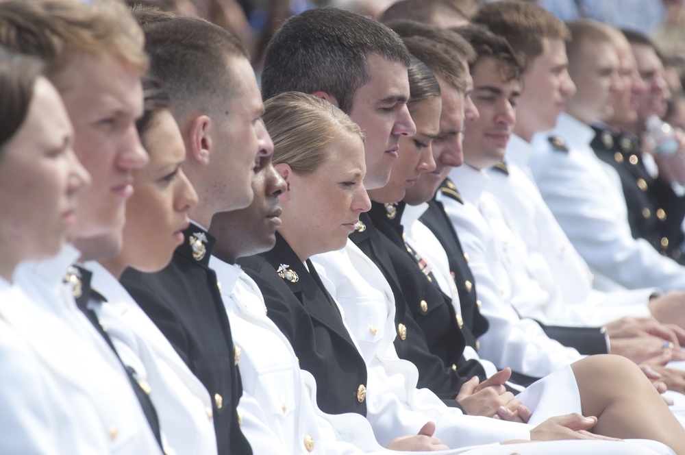 US Naval Academy's Class of 2011 graduation