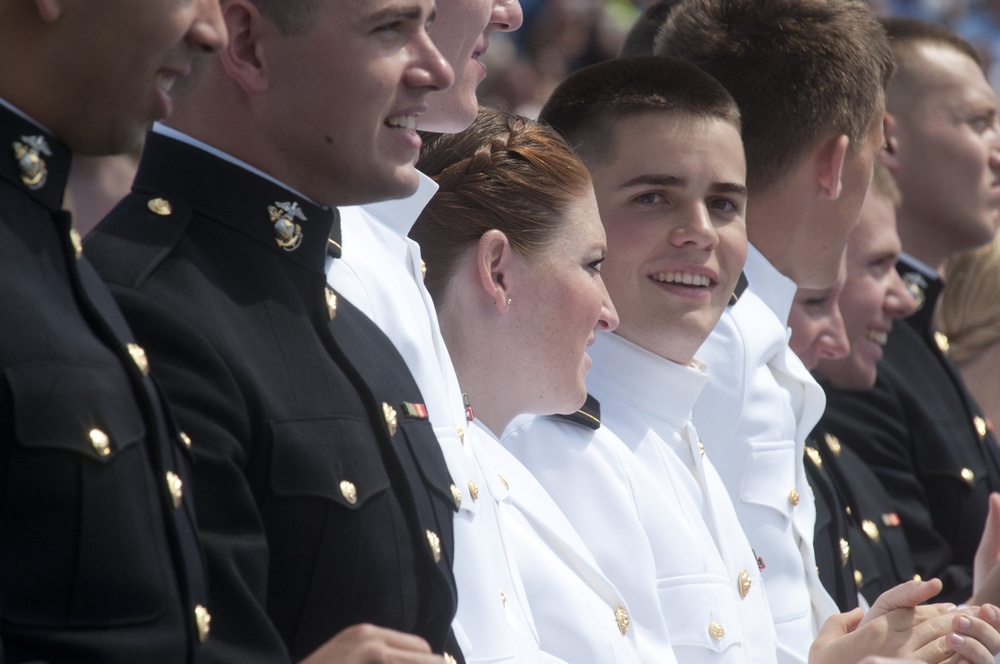 US Naval Academy's Class of 2011 graduation