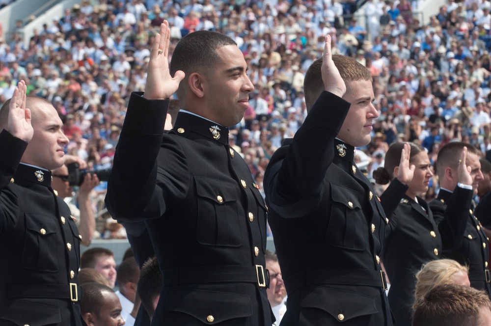 US Naval Academy's Class of 2011 graduation