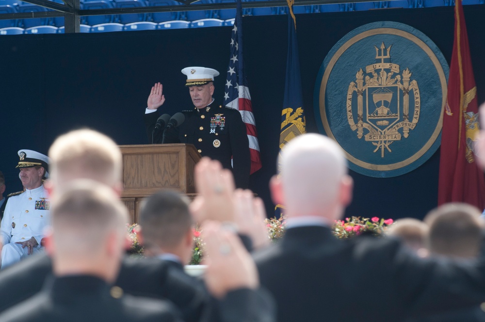 US Naval Academy's Class of 2011 graduation