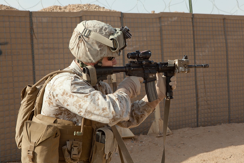 Combat marksmanship program FOB Geronimo