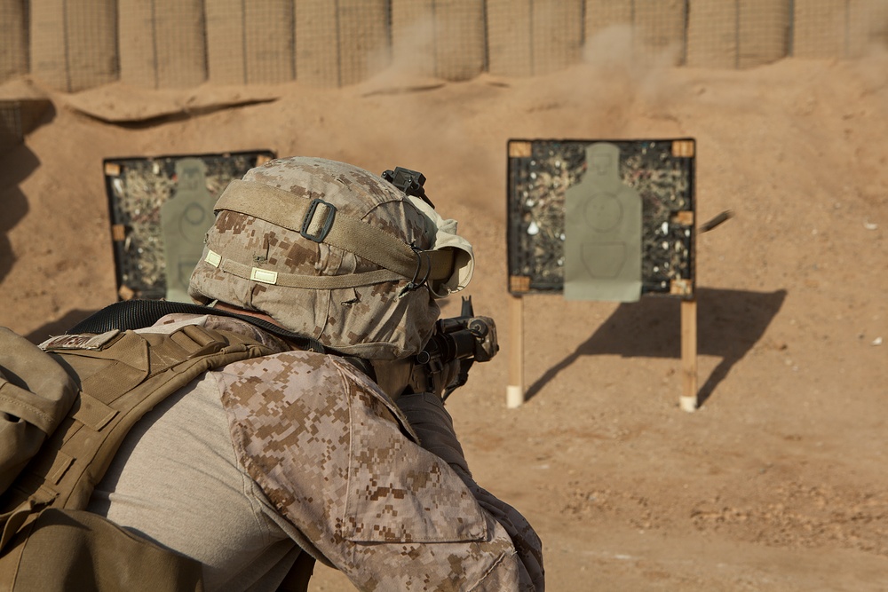 Combat marksmanship program FOB Geronimo