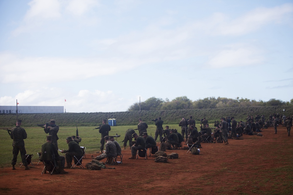 Firing Frenzy: Pacific Division Matches at the Puuloa Range Training Facility