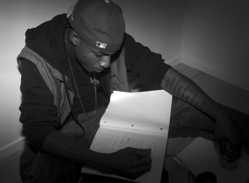 A story through rhymes: Marine rapper reflects on emotion behind his music