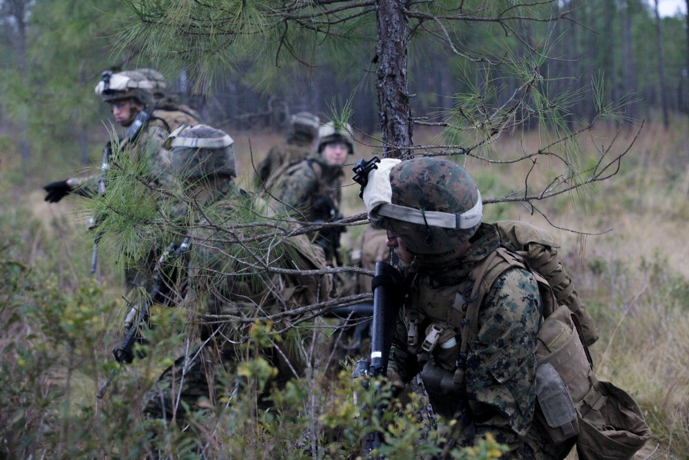 Marines prepare for Okinawa