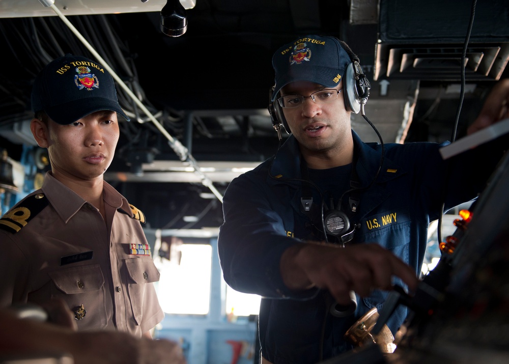 USS Tortuga activity