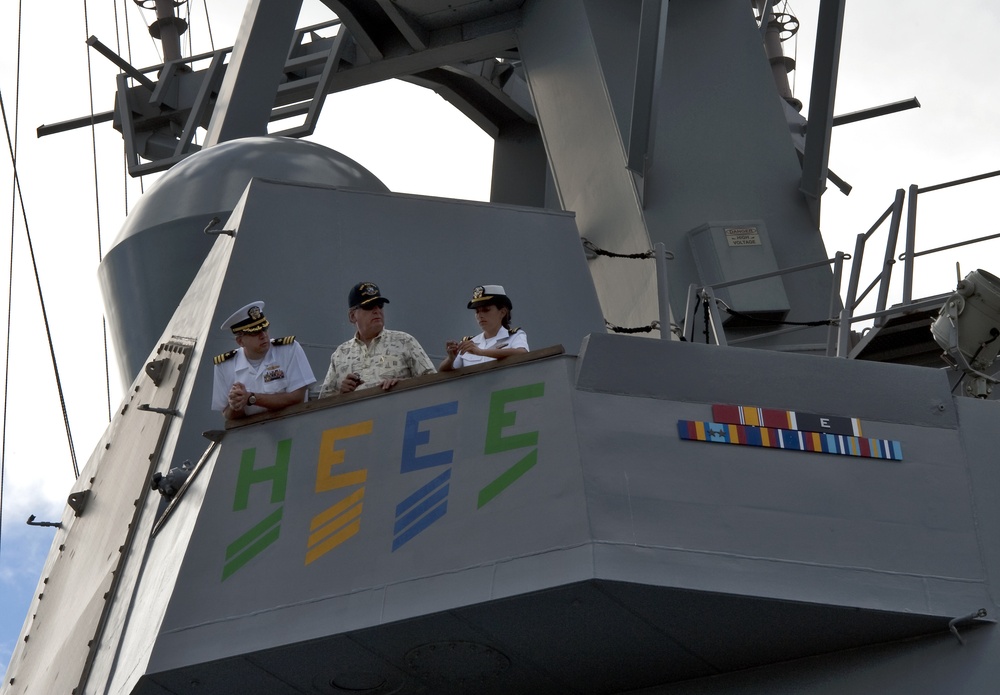 USS Halsey arrives at Joint Base Pearl Harbor-Hickam