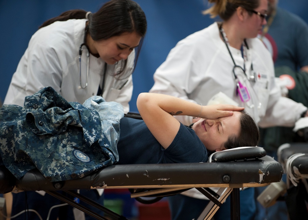 Naval Weapons Station Seal Beach blood drive