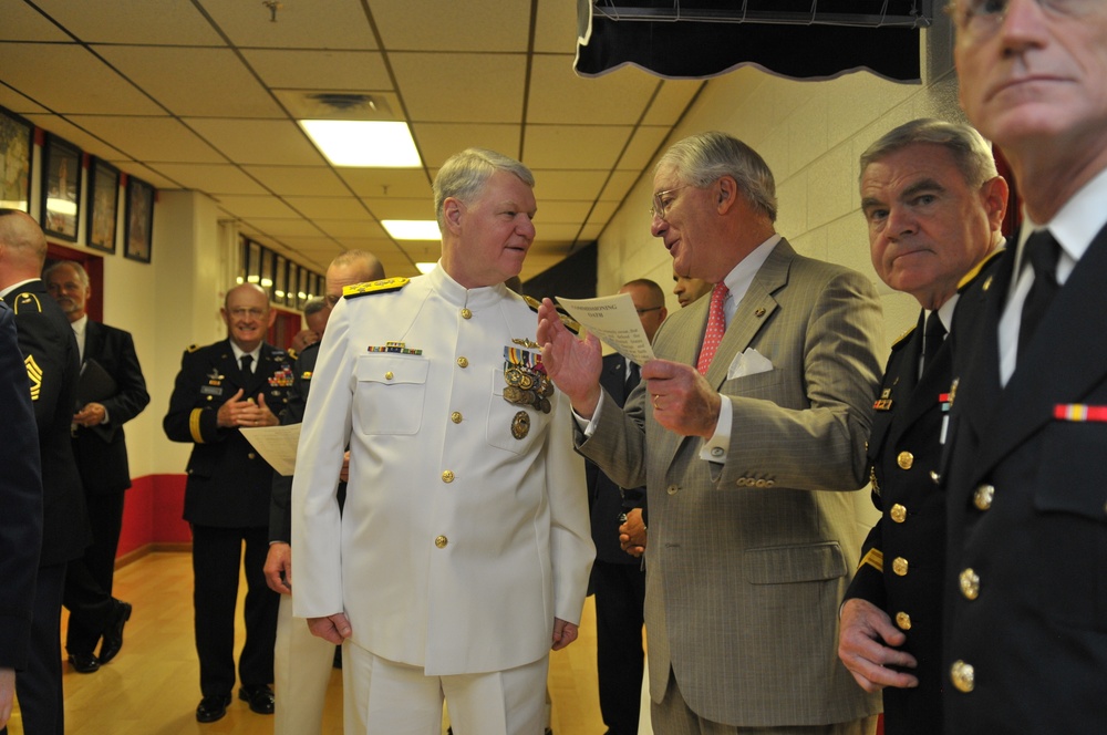 CNO attends commissioning ceremony