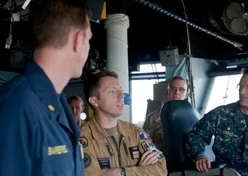 French colonel visits USS Peleliu