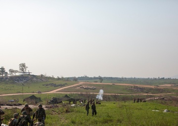 Live-fire mortar training a blast for Thai, US forces