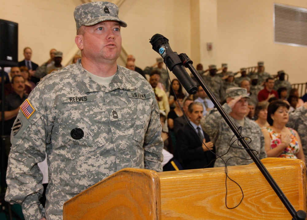 21st Signal Brigade change of command ceremony