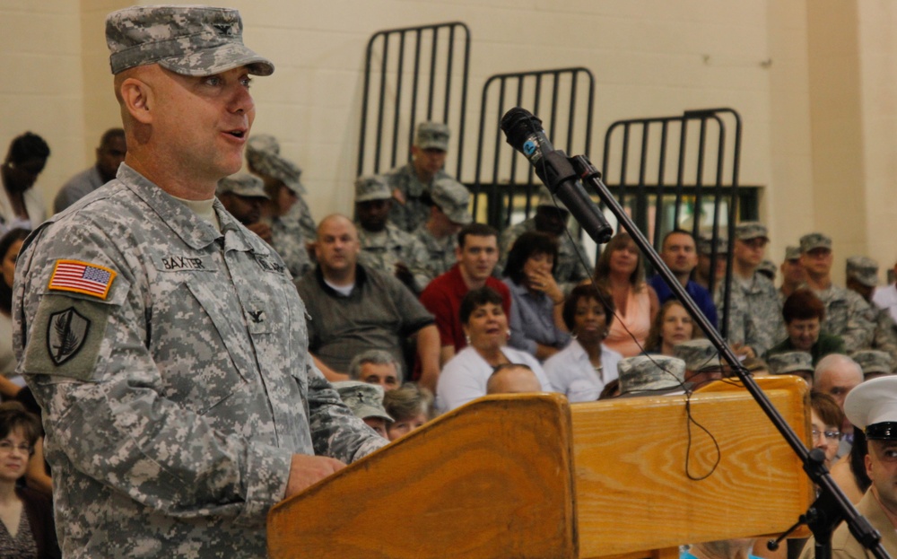 21st Signal Brigade change of command ceremony