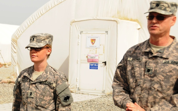 Intelligence officer promoted