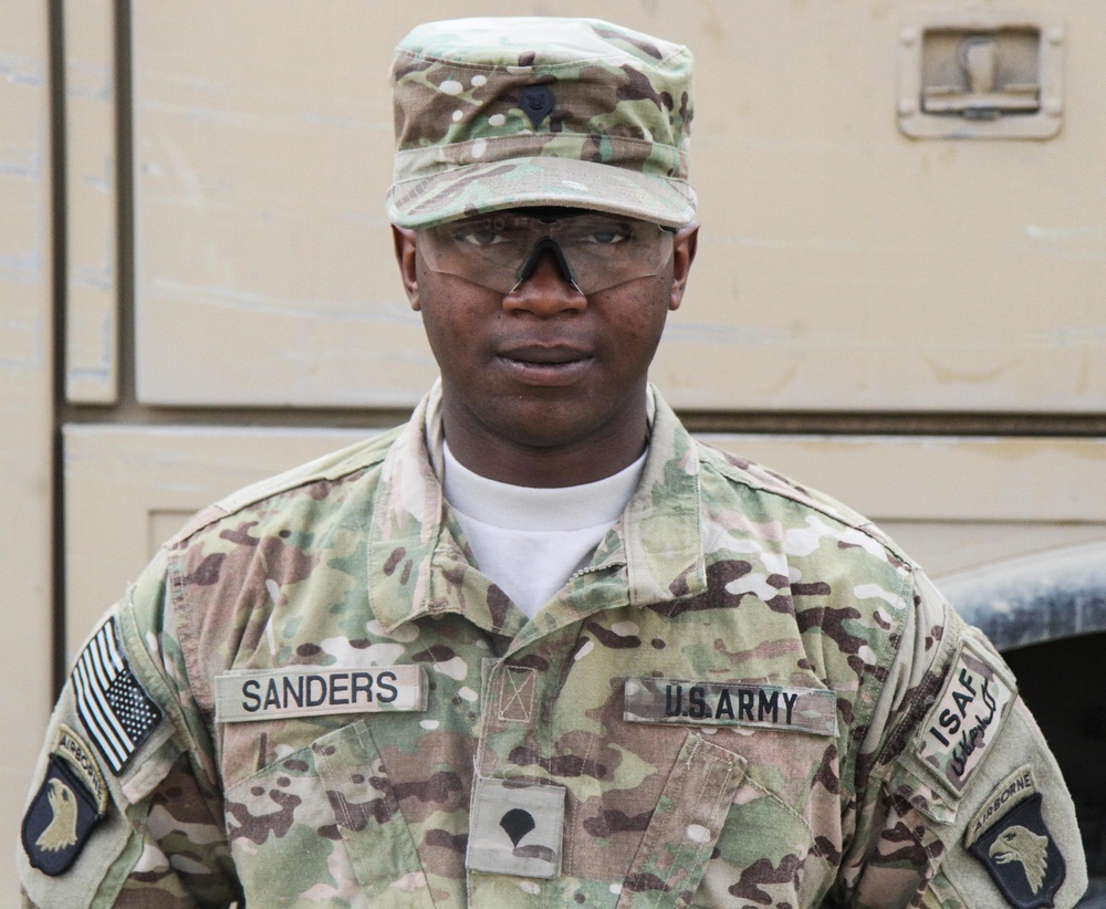 Why we serve: Spc. Annson  J. Sanders