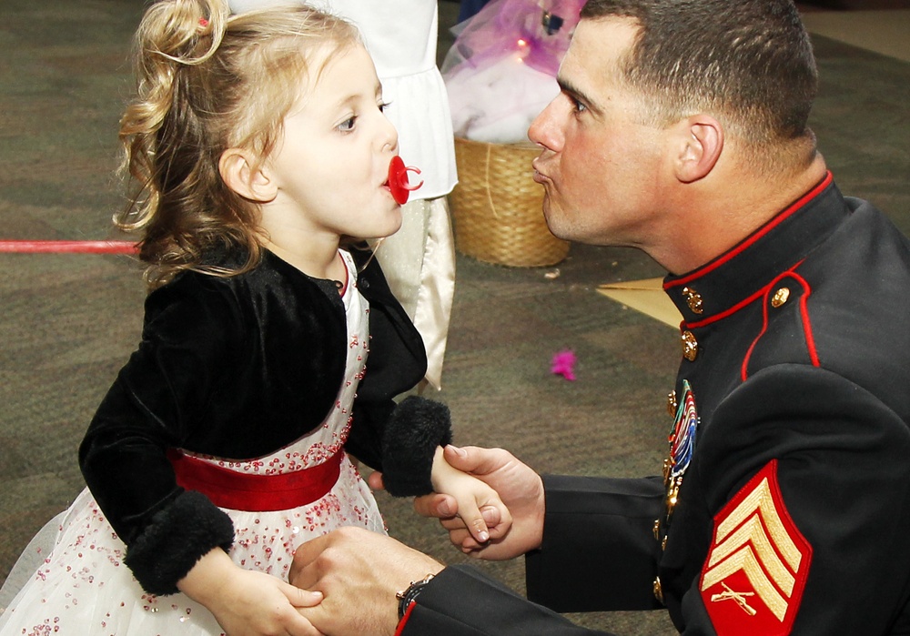 Daddy, daughter dance