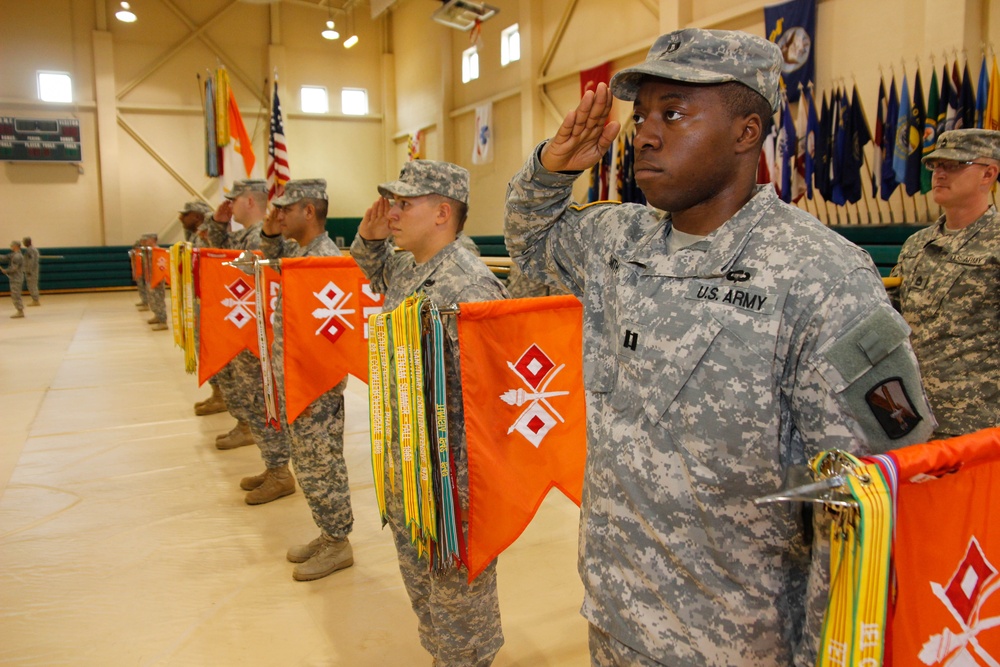 21st Signal Brigade change of command ceremony