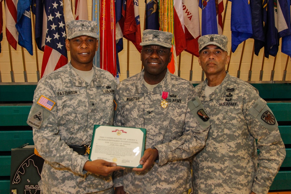 21st Signal Brigade change of command ceremony