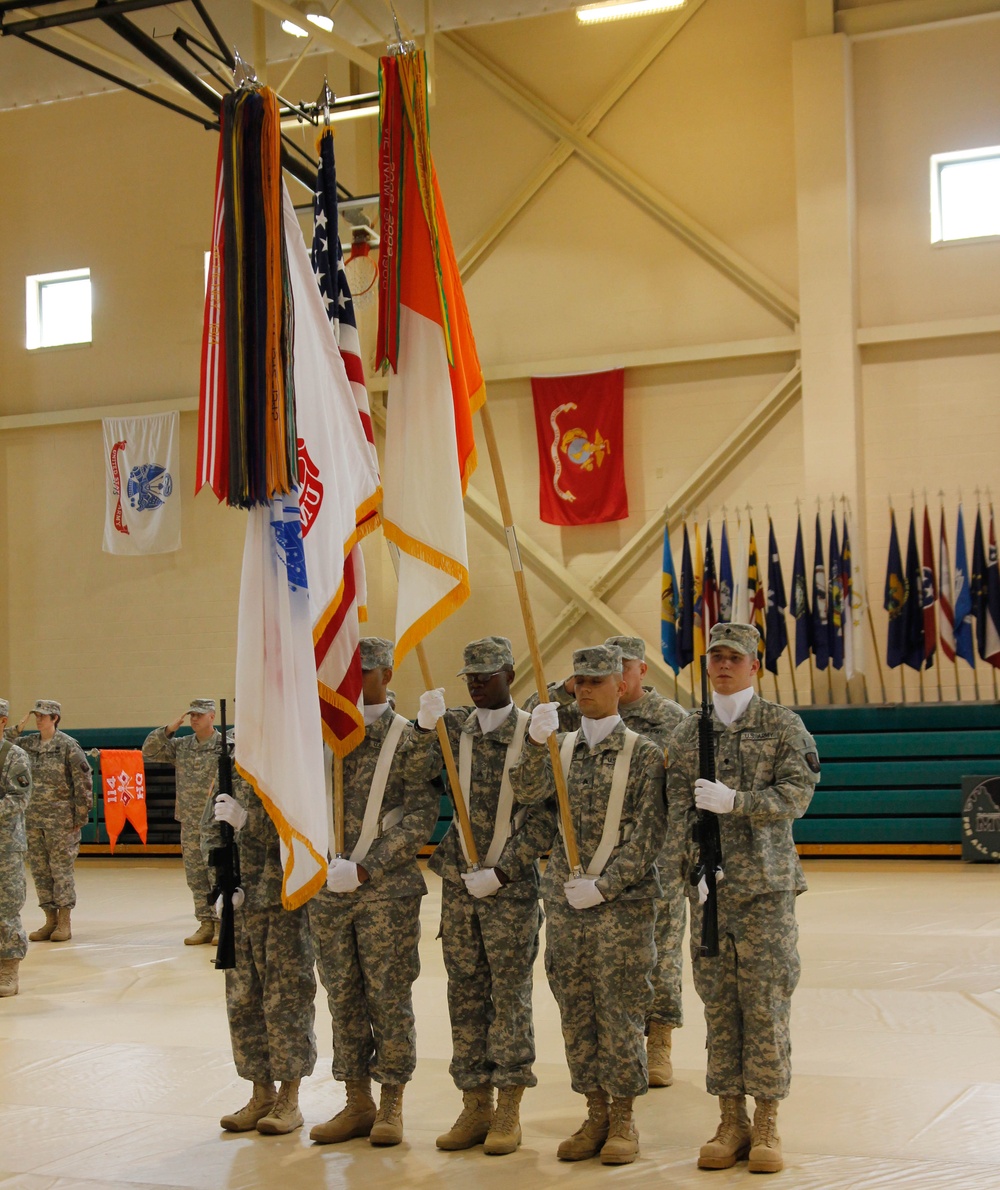 21st Signal Brigade change of command ceremony