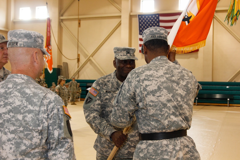 21st Signal Brigade change of command ceremony