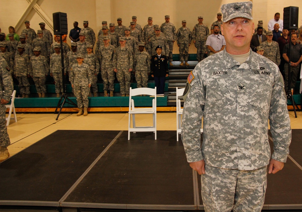 21st Signal Brigade change of command ceremony