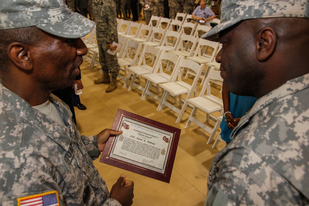 21st Signal Brigade change of command ceremony