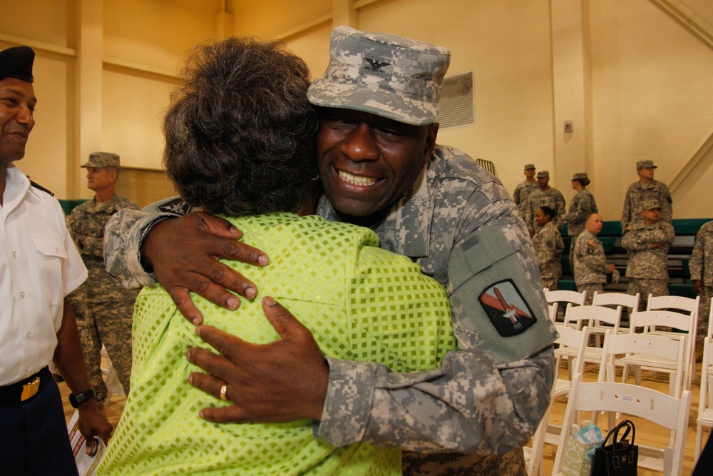 21st Signal Brigade change of command ceremony